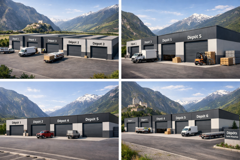 Dépôts indépendants à vendre à Saint-Maurice (VS)